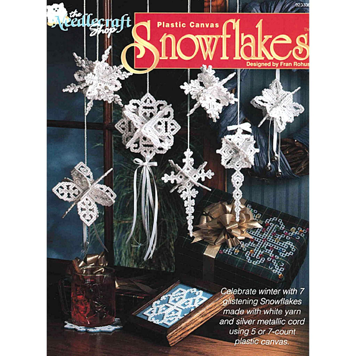 Snowflakes Christmas Ornaments Plastic Canvas Patterns – Cardinal House  Stitches