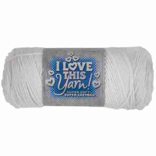 Antique White acrylic yarn - I Love This Yarn by Hobby Lobby