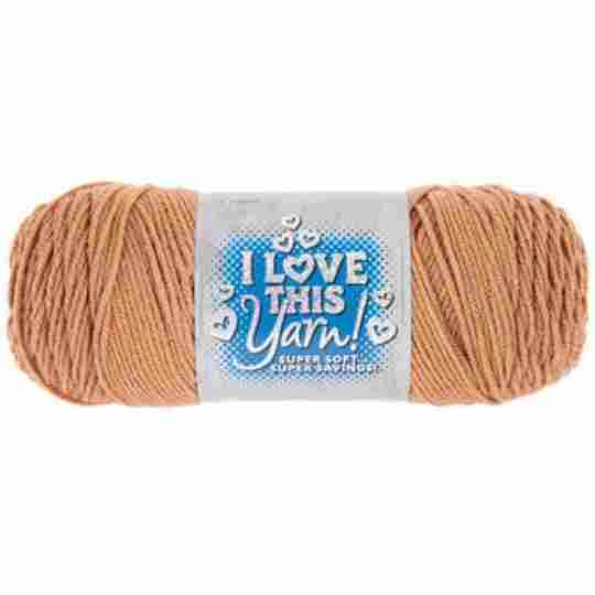 Toasted Almond acrylic I Love This Yarn by Hobby Lobby