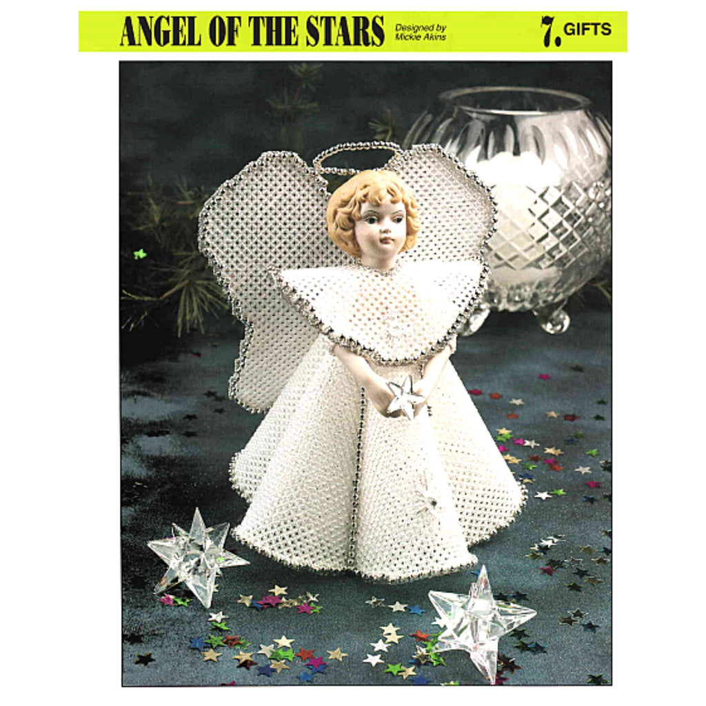 Angel of the Stars Plastic Canvas pattern