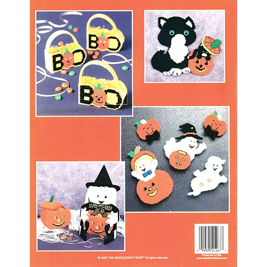 Pumpkin Party Halloween Plastic Canvas Pattern