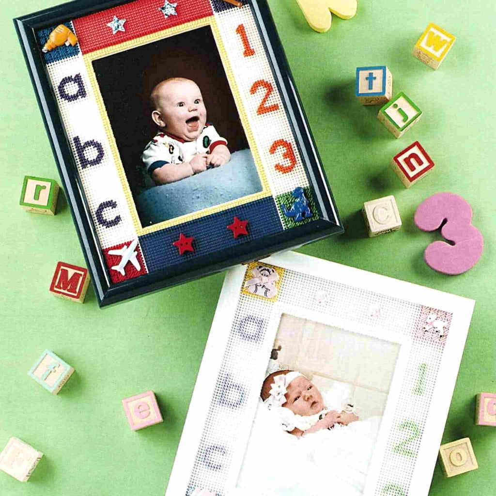 Baby Nursery Photo Frames Plastic Canvas Pattern