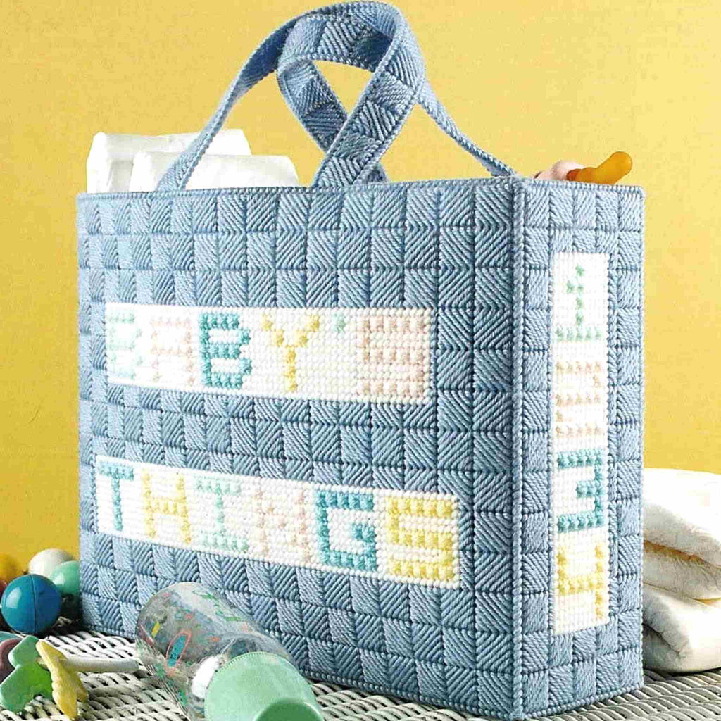 Baby Things Tote Plastic Canvas Pattern