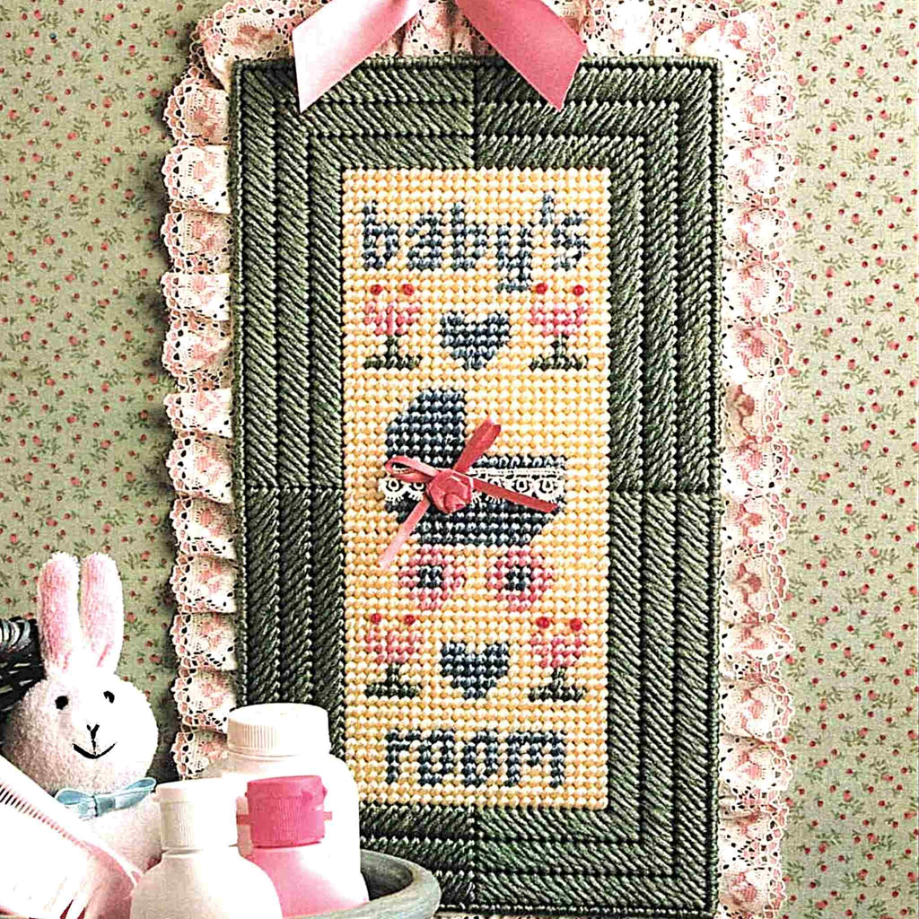 Baby's Room Wall Hanging Plastic Canvas Pattern