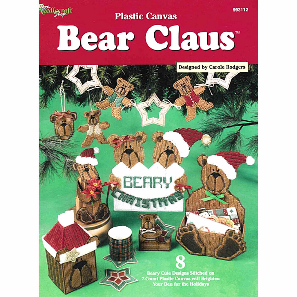Bear Claus Plastic Canvas Pattern