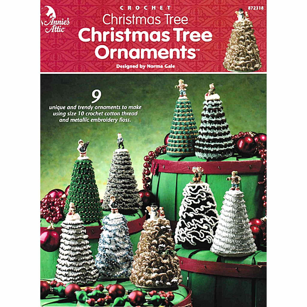 Vintage Thread Crochet Patterns: Christmas Tree Ornaments Table Decor
