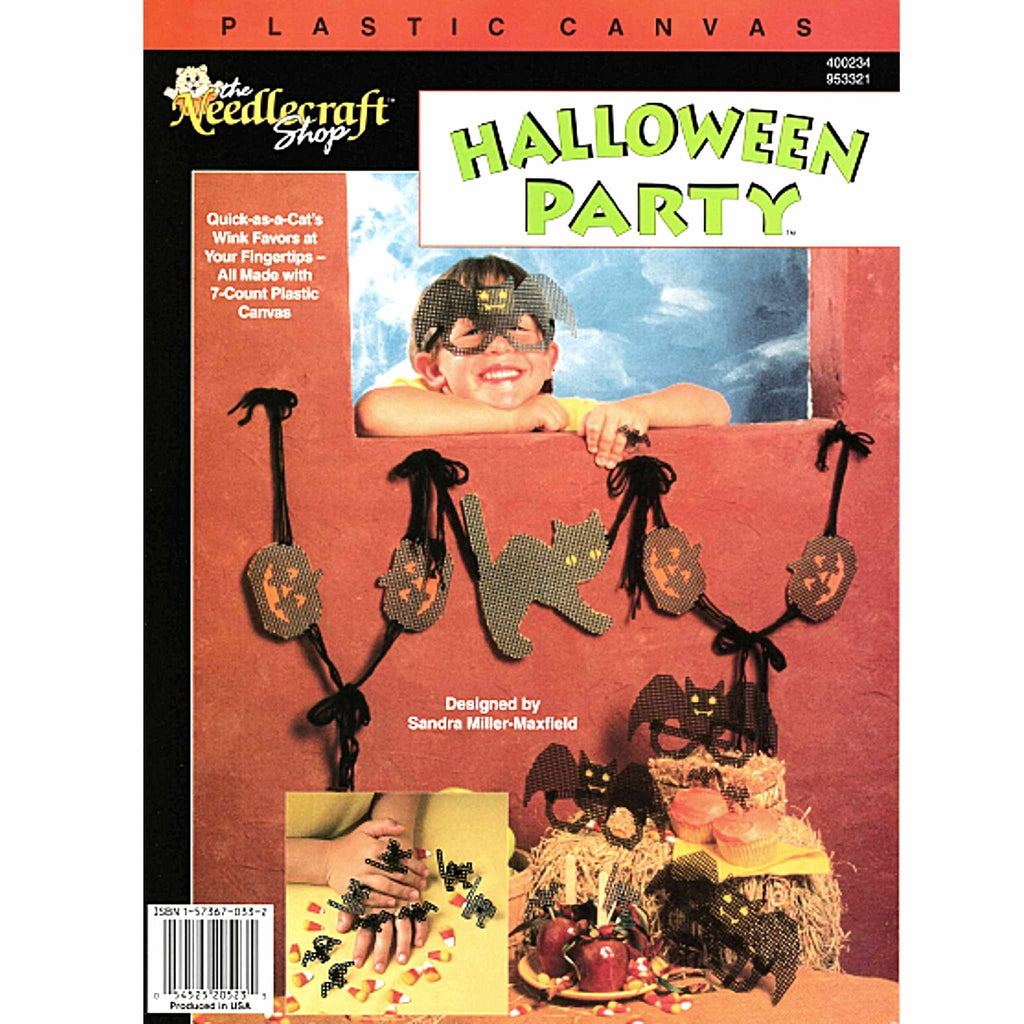 Halloween Party Plastic Canvas Pattern 