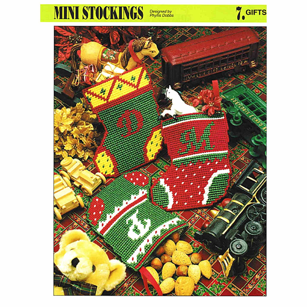 Christmas Mini Stockings Plastic Canvas Pattern