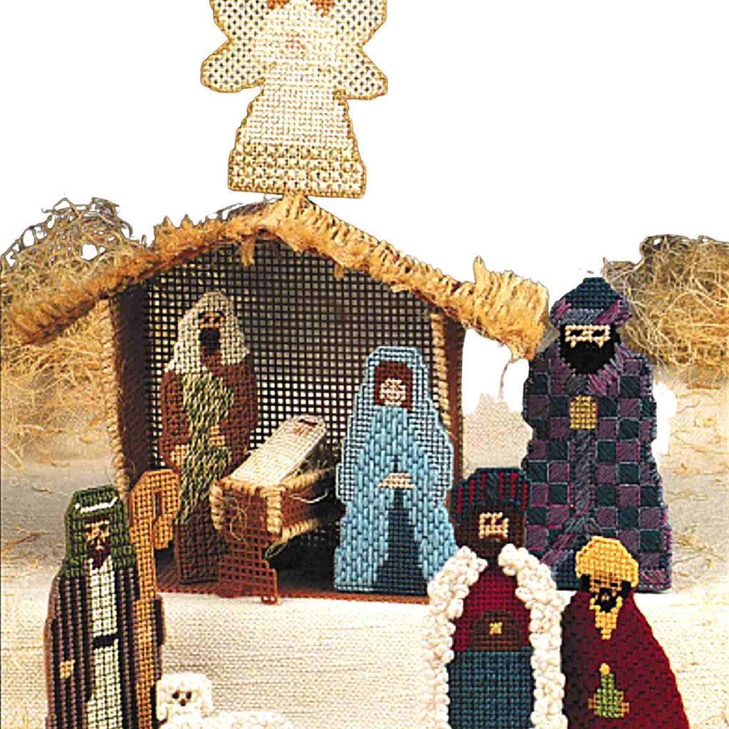 The Nativity Plastic Canvas Pattern for Christmas