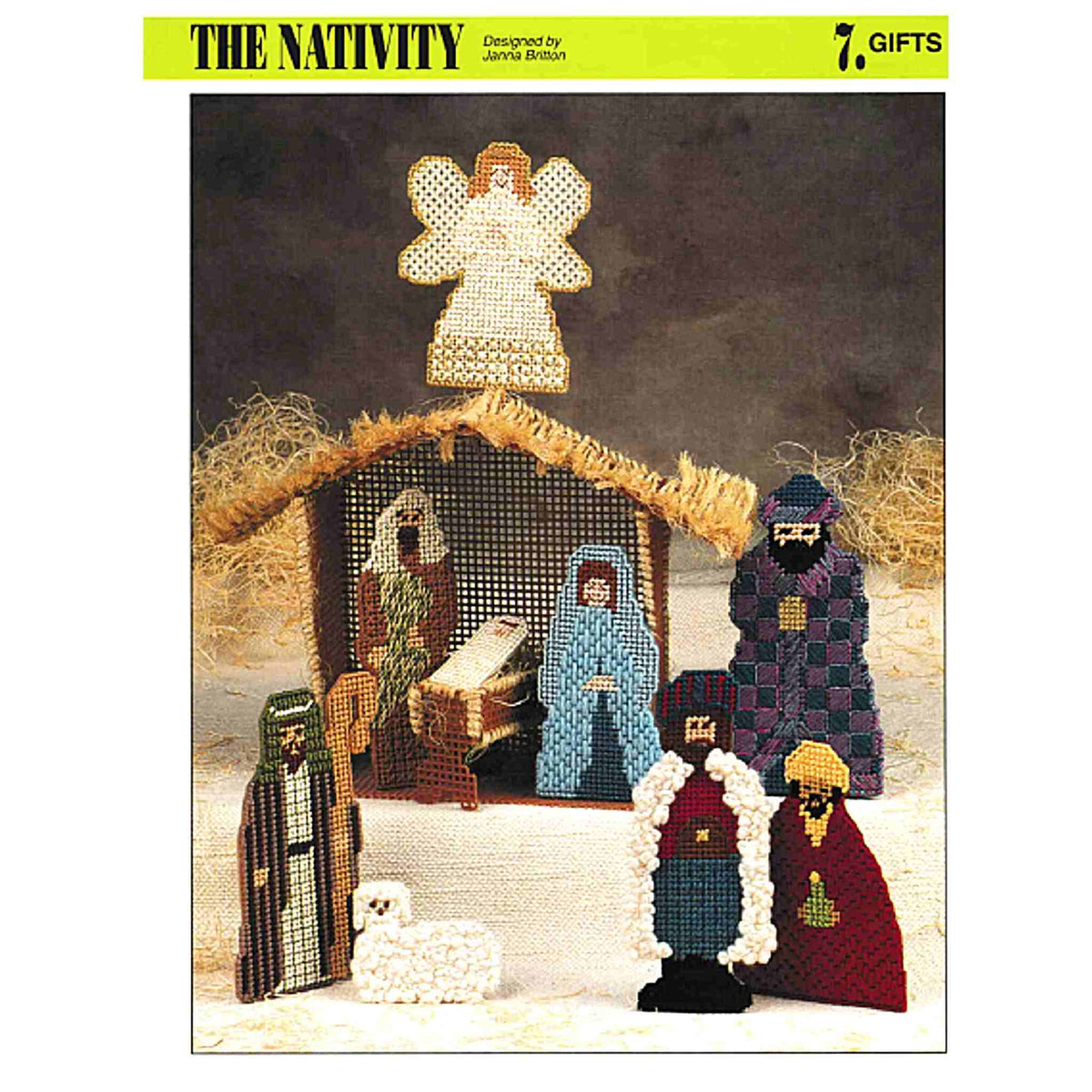 The Nativity Plastic Canvas Pattern for Christmas Needlepoint ...