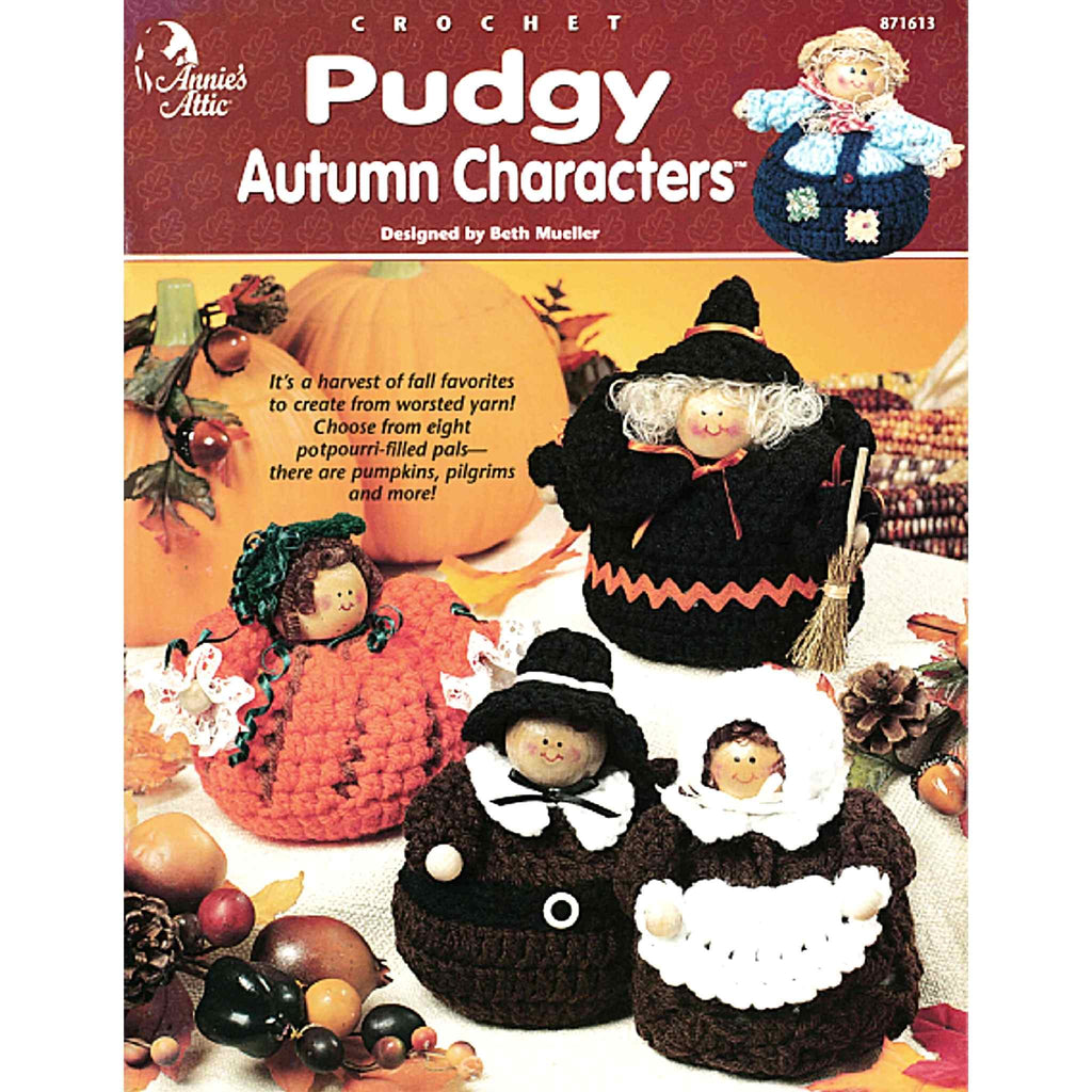 Pudgy Autumn Characters Thanksgiving Crochet Patterns