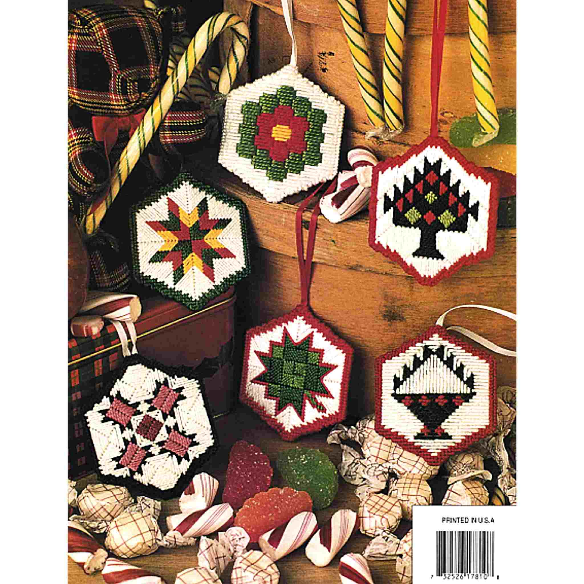 Snowflakes Christmas Ornaments Plastic Canvas Patterns – Cardinal House  Stitches