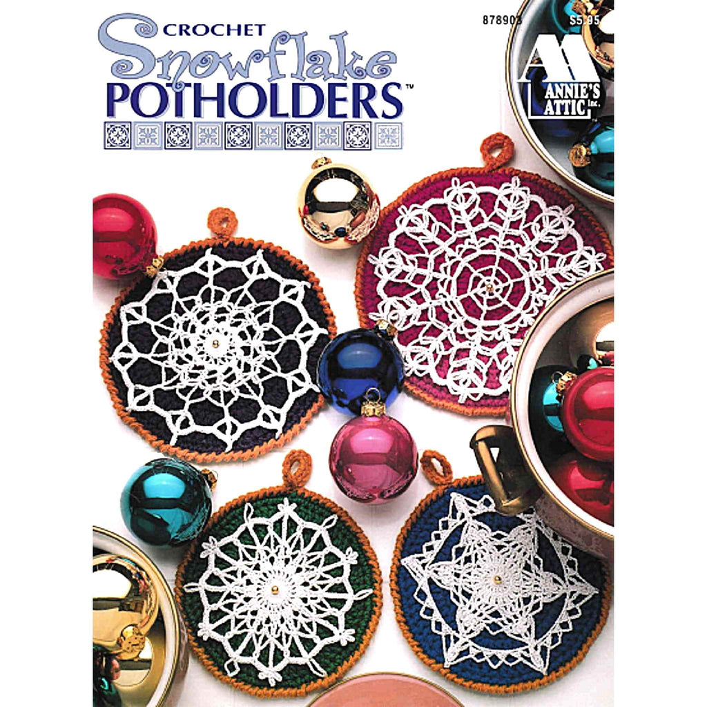 Snowflake Potholders Crochet Patterns for Christmas
