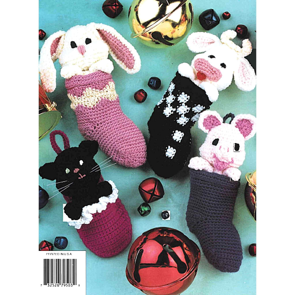 Christmas Stocking Pets Crochet Pattern 