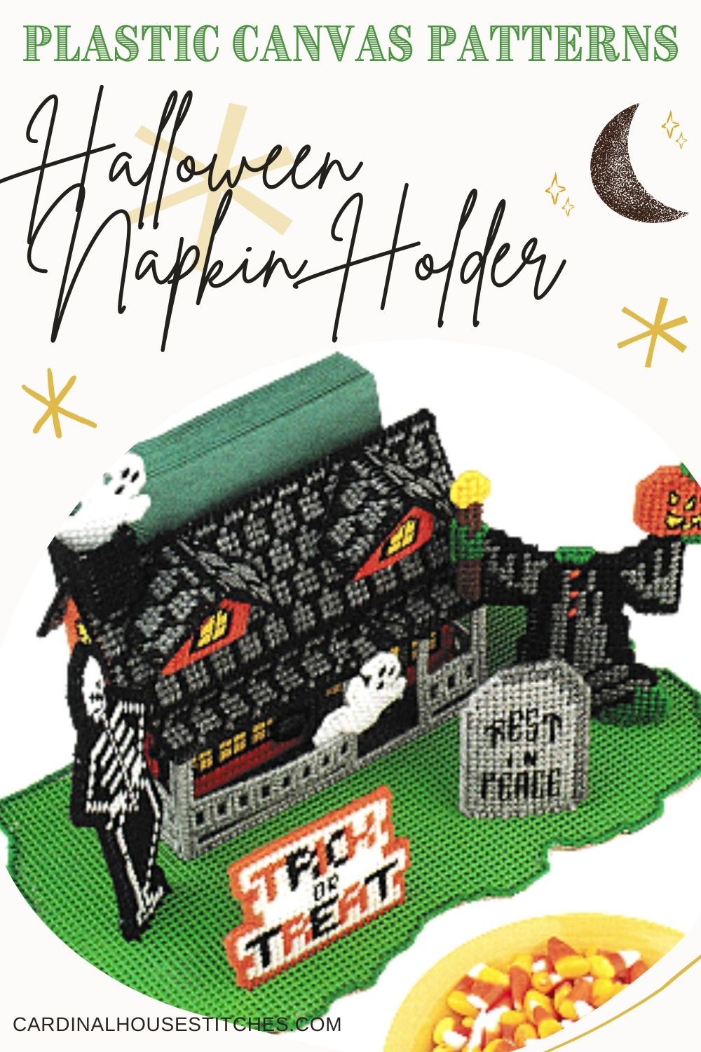 halloween-table-decor-plastic-canvas-pattern-cardinal-house-stitches for Free Printable Halloween Plastic Canvas Patterns Halloween Table Decor Plastic Canvas Pattern – Cardinal House Stitches for Free Printable Halloween Plastic Canvas Patterns