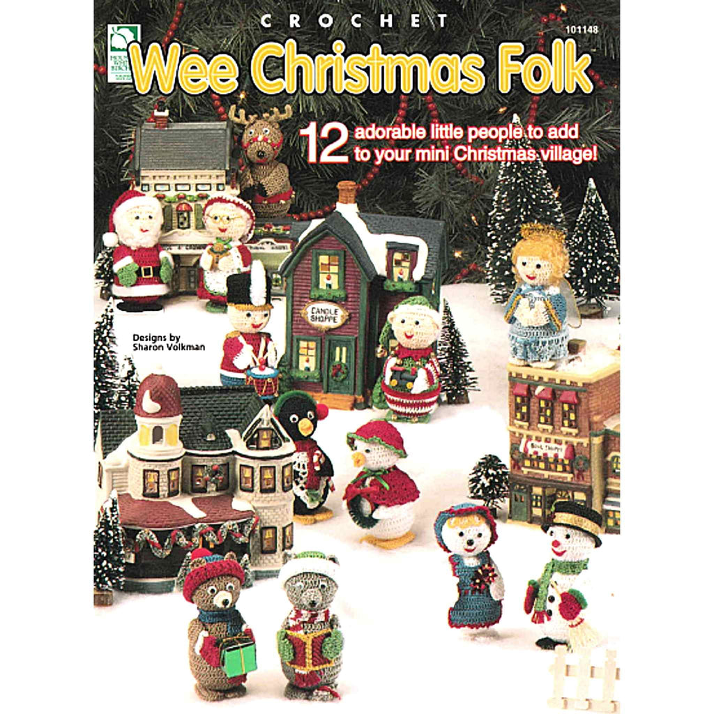 Wee Christmas Folk Crochet Pattern 