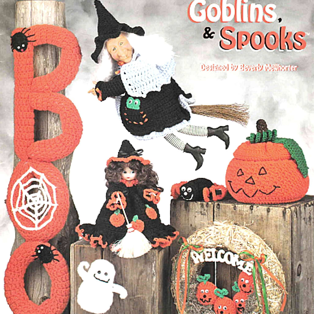 Witches Goblins Spooks Crochet Pattern